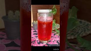 Beat the summer heat with this refreshing Hibiscus Flower Drink! 🌺