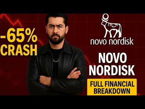 Novo Nordisk Crashed 65% – Full Financial Breakdown