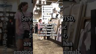 Service Dogs vs ESAs #servicedogs #esa #psychiatricservicedog