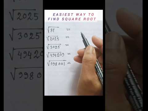 Maths trick to find square root | How to Approximate Square Root of a Number #mathstricks