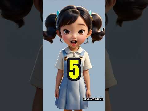 Let's count 1 to 5 | Counting Numbers for Kids! #funforkids #countingforkids #kidslearningnumbers