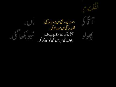 Urdu Poetry video || Islamic status || Deep Poetry || Allah Hu Akbar Allah