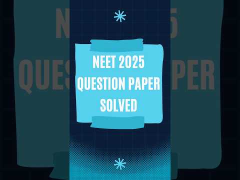 NEET 2025 Solved #neet2025 #biology #mcqncert #ncertbiology #neet #reels #shorts #viralvideo#follow