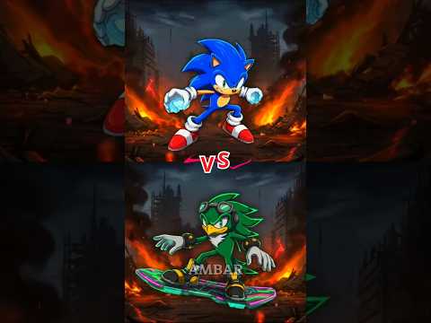 Sonic vs Jet The Hawk.. #sonic #battle #shorts