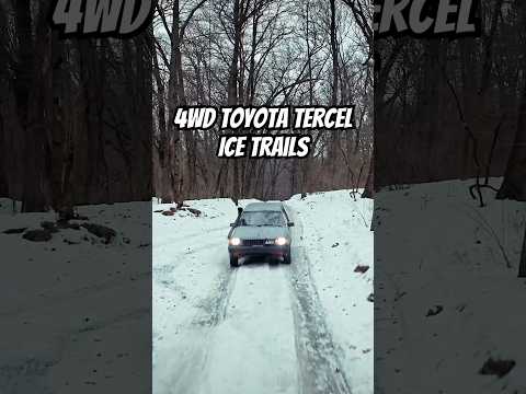 4WD Toyota Tercel on Icy Trails