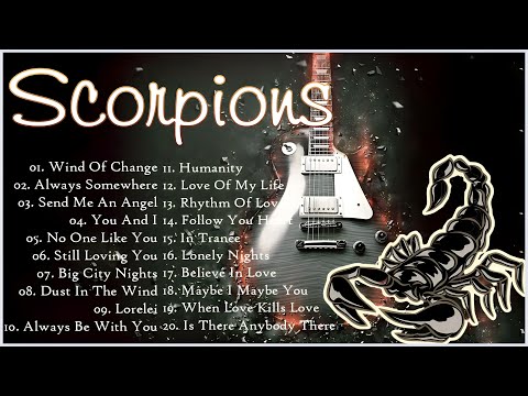 🎶Scorpions Greatest Hits - Best Rock Songs Collection Ever🎶