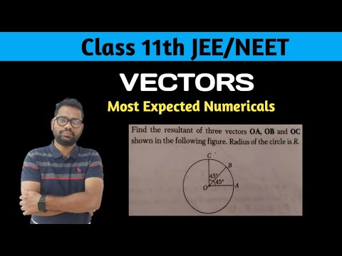 🎯 "Only 1% Students Can Solve These Vector Numericals | JEE & NEET Class 11 Physics 🔥"