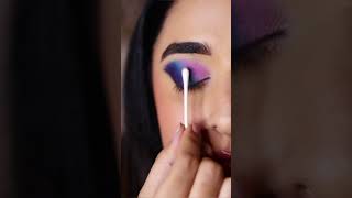 Earbud Dot Eye Makeup Hack😍🖤 | #shorts | Faces Canada