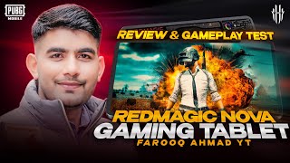 REDMAGIC Nova Gaming Tablet Review | 🔥 PUBG MOBILE Test 🔥