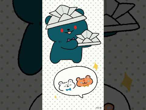 【アニメ】こどものひ #さんくま #anime #にじさんじ #ショートアニメ
