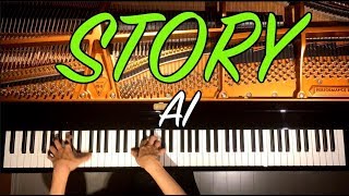 AI「Story」楽譜あり/ベイマックスED主題歌/弾いてみた/Baymax Ed theme song/Piano/CANACANA