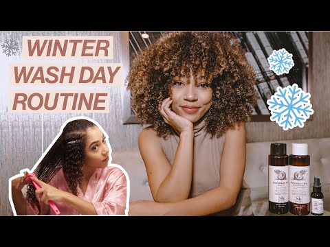 Winter Wash Day Routine + Coconut Oil Chat 🥥🤔 | Soapbox Haircare Review
