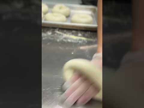 Double O’s Bagel Cafe’ #asmrfood #baking