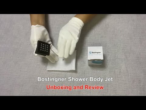Bostingner Shower Body Jet Unboxing and Review
