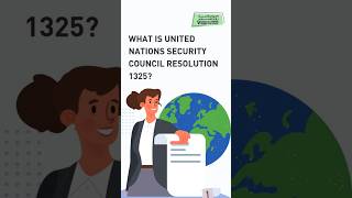 What is United Nations Security Council Resolution 1325 on Women, Peace and Security? Women #peace
