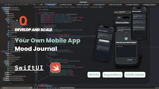 Create a SwiftUI Journal App with MVVM, Swift Concurrency, Repository Pattern and Dark Mode.