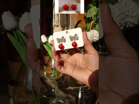 🔗 Korean Earrings under₹ 250 #meesho #khushiglamgirl