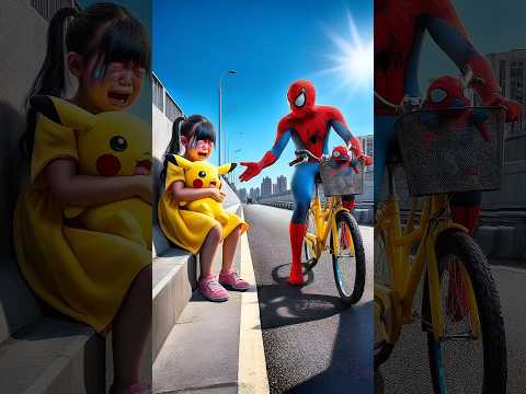 Spider-Man wants to help a beautiful girl who is crying #avengers​ #ironman​ #sirenhead​ #shorts​