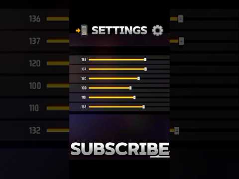 Free fire mix mouments headshot sensivity settings ⚙️ 200 sensitivity only read 😱 #shorts #viral