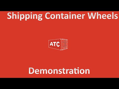 Shipping Container Wheels Demonstration