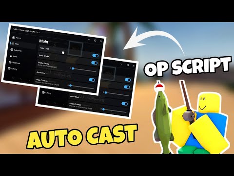 *NEW* Roblox Fisch Script (BETA) | Auto Cast, Auto Shake, Auto Reel, More.