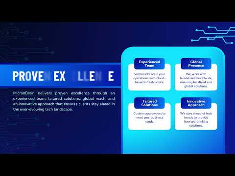 Transforming Industries with Micronbrain Technology!
