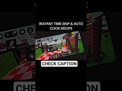 INSTA TIME SKIP AND AUTO COOK SCRIPT METHOD IN GROW A GARDEN COOKING UPDATE
