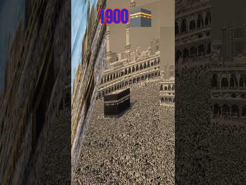 Makka Evolution 💕🕋#islamicshorts​ #beautiful​ #imaan​ #madina​ #makka​ #kaba​ #dream