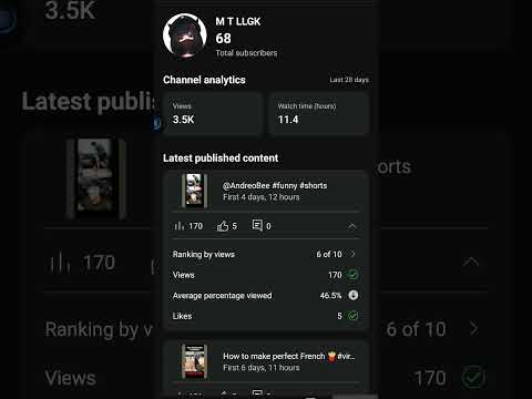 YT Studio new update YouTube#viral #shorts