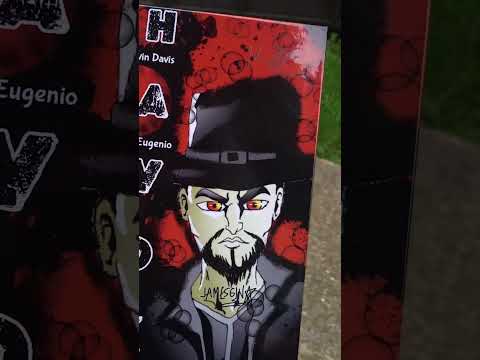 Back Kevin Davis creator of Havok & lots more #comics#reading #nerds #indiecomics #comicsgate