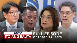 UNTV: Ito Ang Balita | October 27, 2025