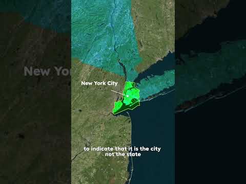 Why Are There Two New Yorks & Two Washingtons in the USA  🇺🇸 #geographyfacts #worldexploration