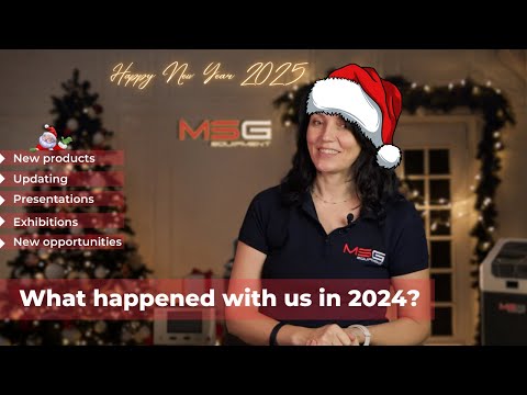 Year in review: What was interesting at MSG Equipment in 2024?