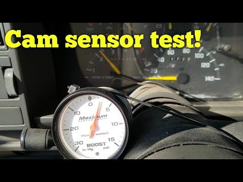 Testing how a OBD II 31/3400 runs with out a cam sensor