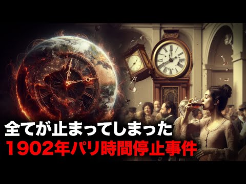 1902年のパリで起きた原因不明の「時間停止」事件 【ミステリー】