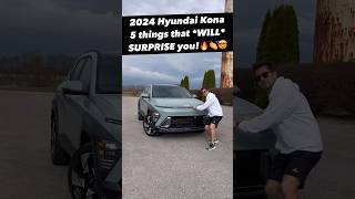 Five Surprising Things You'll Find on the 2024 Hyundai Kona Limited!