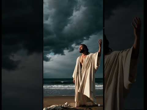Jesus Raises the Dead on a Stormy Beach ⚡️🕊 | Powerful Resurrection Moment