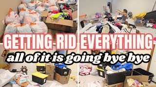 Decluttering My Entire House Until 90% Is Gone! Clean Declutter Organize