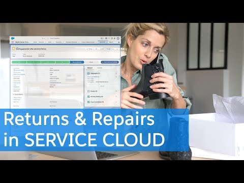 Managing Returns and Repairs in Salesforce Service Cloud