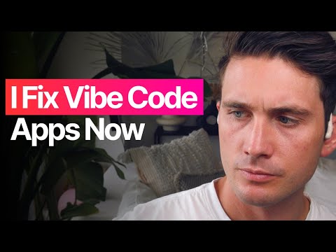 I Fix Vibe Code Apps Now (then I'll teach AI to)