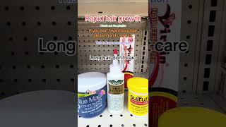 Rapid hair growth mixture