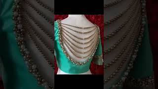 Latest saree  blouse back neck designs #shortvideo #fashion #blouse