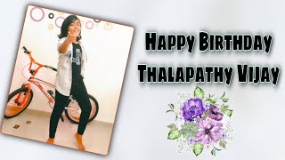 Thalapathy Vijay Birthday | Vijay Birthday special | Short video | Tamil | Birthday Thalapathy Vijay