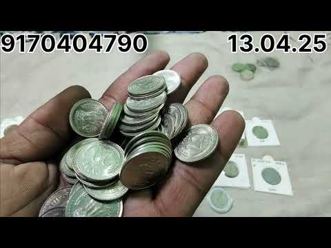 1954.. extremely rare coin republic India rare scare coins signature coin collection