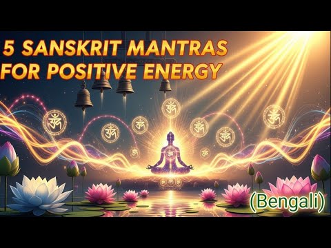 ৫টি শক্তিশালী Sanskrit মন্ত্র 🔱 | Positive Energy আনুন | Sanatan Dharma।hindu healing mantras।