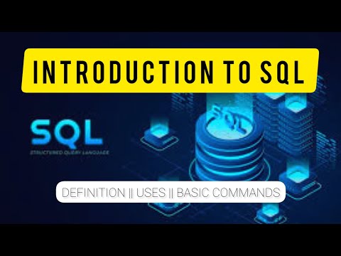 Introduction to SQL | What is SQL?#sql #sqlqueries #learnsql #sqlforbeginners #sqlinterviewquestions