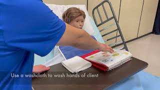 CNA Skill 10: Feeds client who cannot feed self