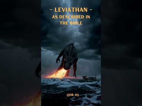 The Leviathan isn’t what you thought 🐲  (Hiob 41,10–11 📖)  #faith