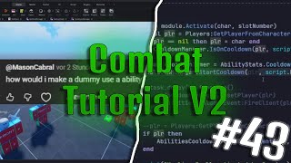 Combat Tutorial V2 #43 - Abilities 7.5 | Roblox Studio [TUTORIAL]