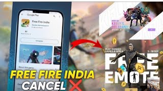FREE FIRE INDIA CANCELLED❌ NOT LAUNCHING ON 5 SEPTEMBER😭